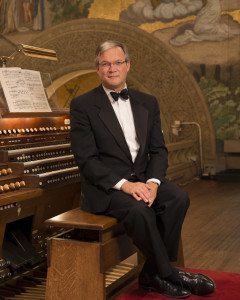 Robert Huw Morgan, University Organist in Office for Religious Life, Lecturer in Music